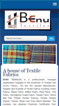 Mobile Screenshot of benutextiles.com